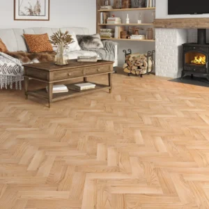 Wood Flooring Kent Select Herringbone 300 x 80 10/3mm Engineered Wood Flooring Gallery Oak ESH103-2