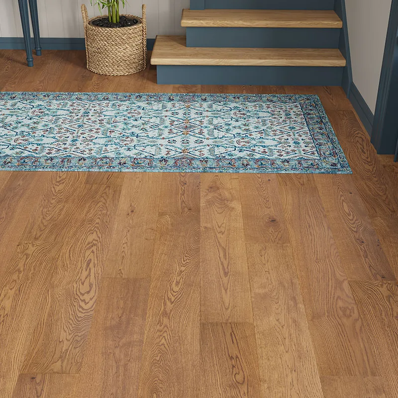 Wood Flooring Kent FSC Rustic Plank 1200 x 180 14/3mm Engineered Wood Flooring Gilded Oak EFRP1218143-2 - Image 3