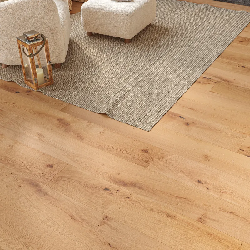 Wood Flooring Kent Rustic Plank 1900 x 190 15/4mm Engineered Wood Flooring Glasshouse Oak ERP1919154-2 - Image 3