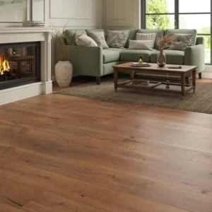 Wood Flooring Kent Distressed Plank 2200 x 220 15/4mm Engineered Wood Flooring Heritage Hall Oak EDP2222154-2