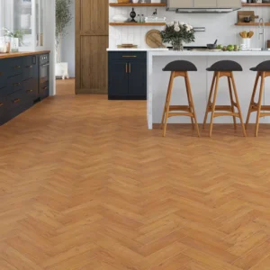 Wood Flooring Kent Select Herringbone 300 x 80 10/3mm Engineered Wood Flooring Heritage Oak ESH103-4