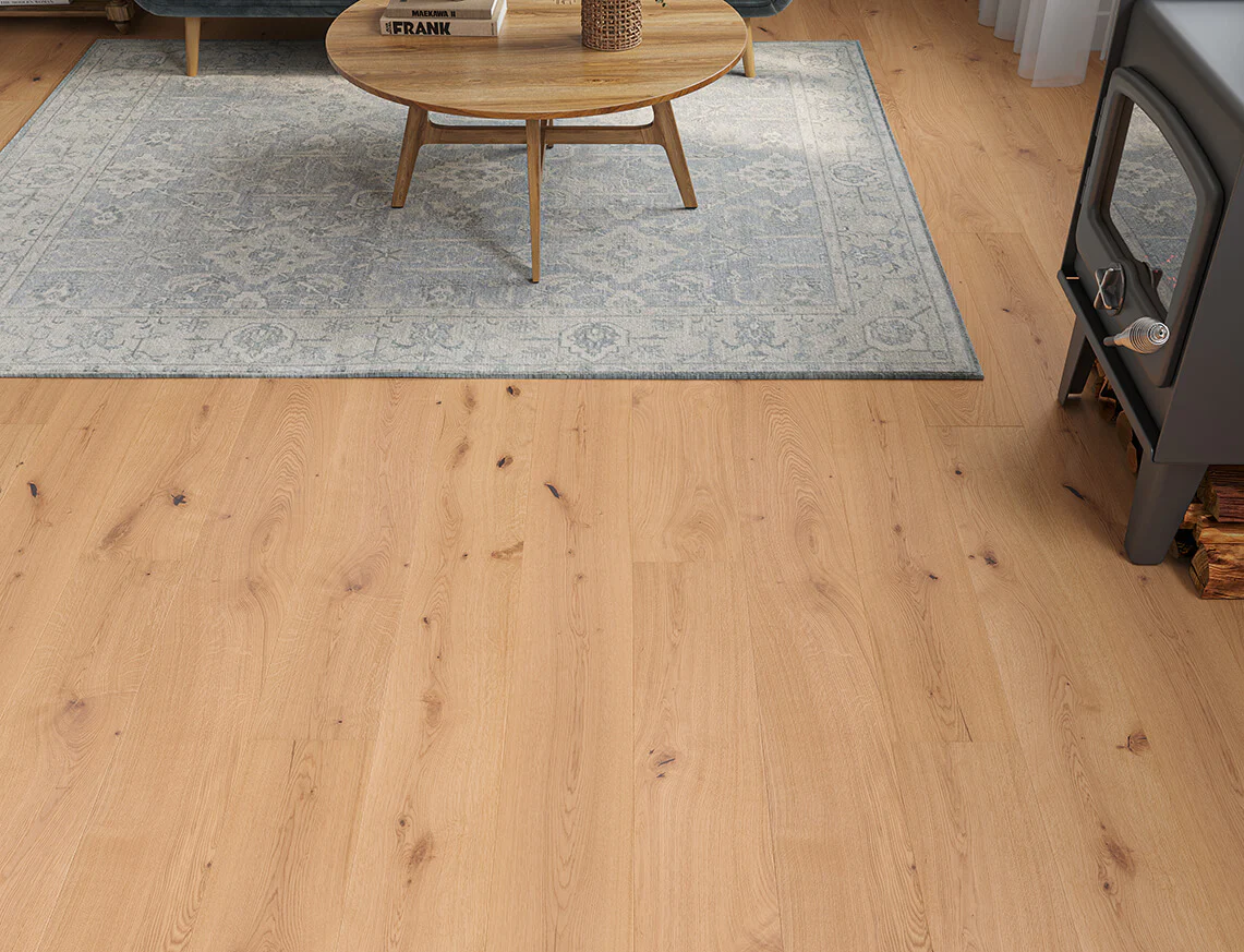 Wood Flooring Kent FSC Rustic Plank 1900 x 180 14/3mm Engineered Wood Flooring Homestead Oak EFRP1918143-1 - Image 3
