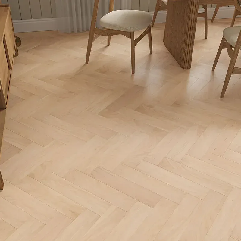 Wood Flooring Kent FSC Rustic Herringbone 400 x 90 15/4mm Engineered Wood Flooring Light Veil Oak EFRH154-2 - Image 3