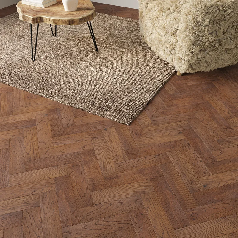 Wood Flooring Kent Select Herringbone 300 x 80 10/3mm Engineered Wood Flooring Manor Oak ESH103-9 - Image 3