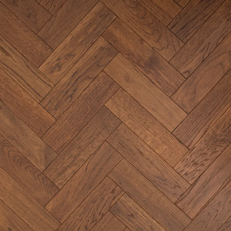 Wood Flooring Kent Select Herringbone 300 x 80 10/3mm Engineered Wood Flooring Manor Oak ESH103-9 - Image 2