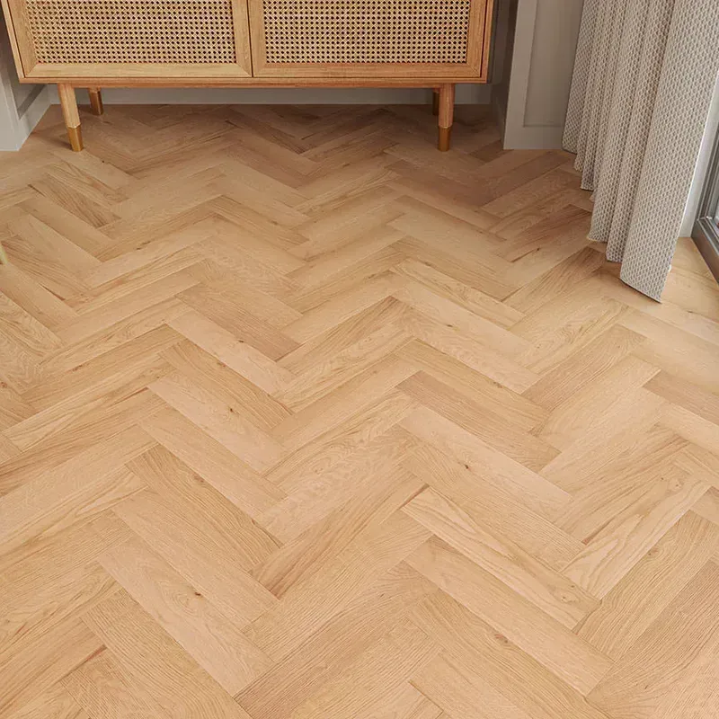 Wood Flooring Kent FSC Rustic Herringbone 400 x 90 15/4mm Engineered Wood Flooring Natural Forest Oak EFRH154-3 - Image 3