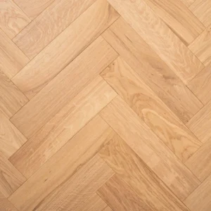 Wood Flooring Kent FSC Rustic Herringbone 400 x 90 15/4mm Engineered Wood Flooring Natural Forest Oak EFRH154-3