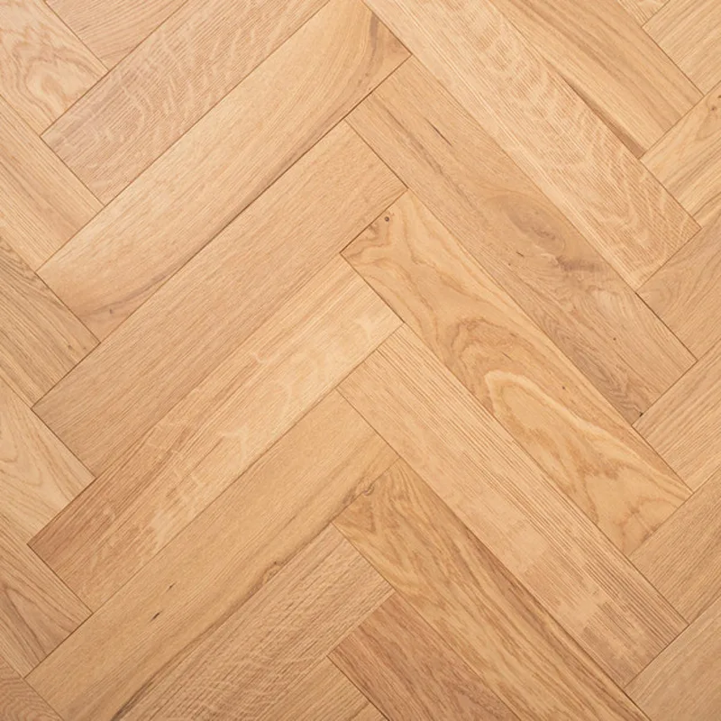 Wood Flooring Kent FSC Rustic Herringbone 400 x 90 15/4mm Engineered Wood Flooring Natural Forest Oak EFRH154-3 - Image 2
