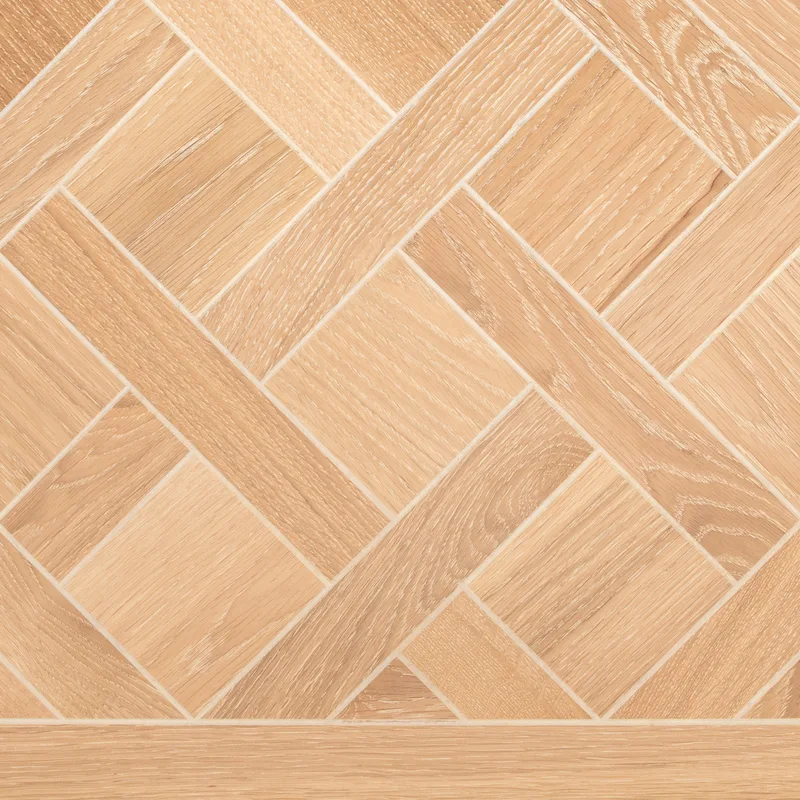 Wood Flooring Kent Select Versailles 600 x 600 14/3mm Engineered Wood Flooring Palace Linen Oak ESV6060143-6 - Image 2