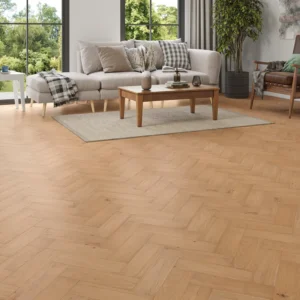 Wood Flooring Kent Select Herringbone 300 x 90 14/3mm Engineered Wood Flooring Pure Linen Oak ESH143-4