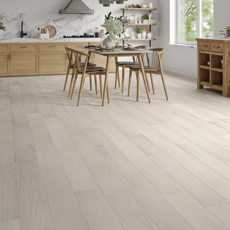 Wood Flooring Kent Rustic Plank RL x 180 14/3mm Engineered Wood Flooring Seasalt Oak ERRL143L-2