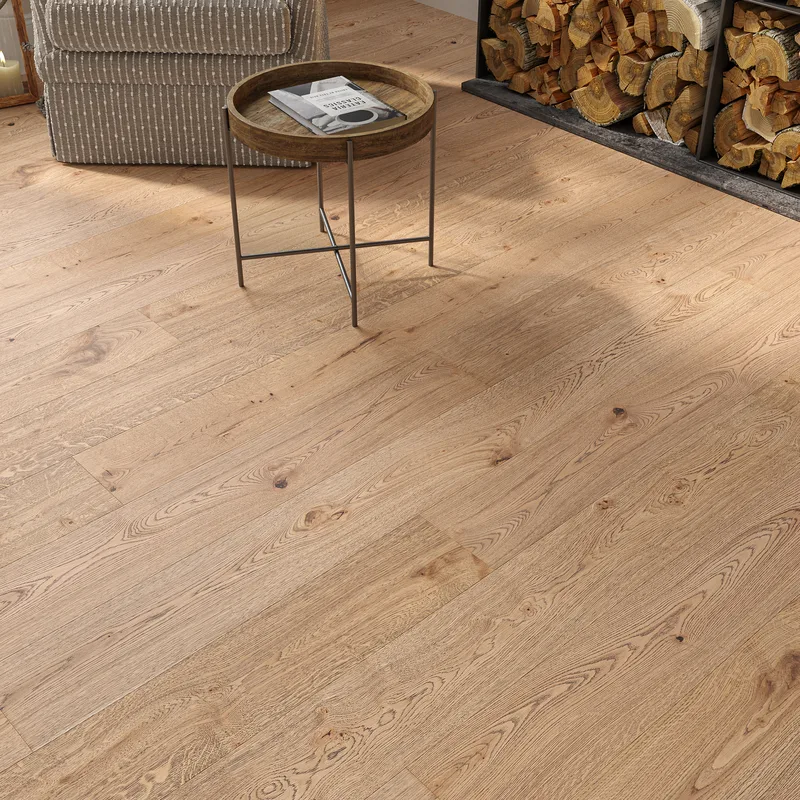Wood Flooring Kent Rustic Plank 1900 x 190 14/3mm Engineered Wood Flooring Smoked Vale Oak ER1919143-2 - Image 3