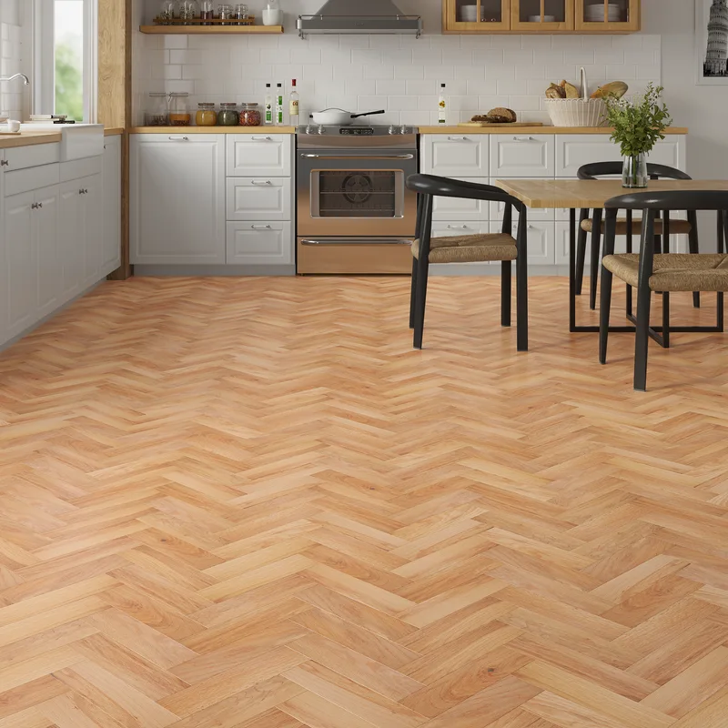 Wood Flooring Kent Select Herringbone 300 x 80 10/3mm Engineered Wood Flooring Studio Oak ESH103-3