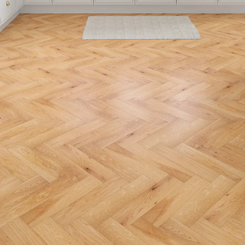 Wood Flooring Kent Select Herringbone 350 x 80 20/6mm Engineered Wood Flooring Sunday Oak ESH206-5 - Image 3