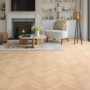Wood Flooring Kent Select Herringbone 400 x 90 15/4mm Engineered Wood Flooring Veil Oak ESH154S-1