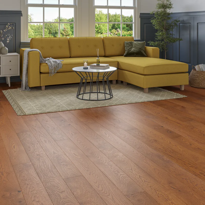 Wood Flooring Kent Rustic Plank 1900 x 150 14/3mm Engineered Wood Flooring Workshop Loft Oak ER1915143-2