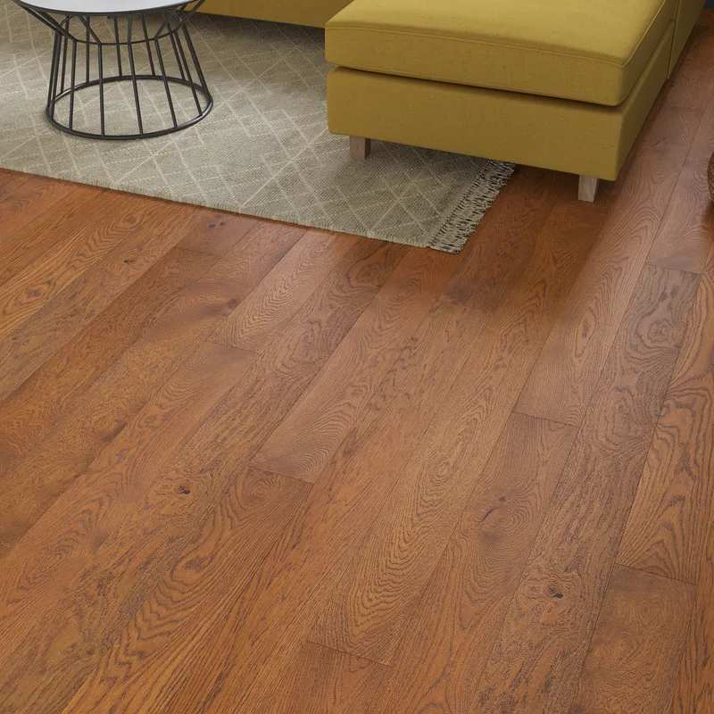 Wood Flooring Kent Rustic Plank 1900 x 150 14/3mm Engineered Wood Flooring Workshop Loft Oak ER1915143-2 - Image 3