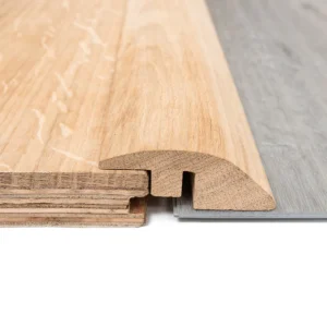 Wood Flooring Kent Real Wood Flooring Ramp Profile Unfinished Oak 22 x 59 x 2700mm