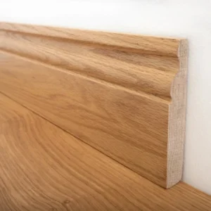 Wood Flooring Kent Real Wood Flooring Skirting Lacquered Oak 120 x 20 x 2400mm