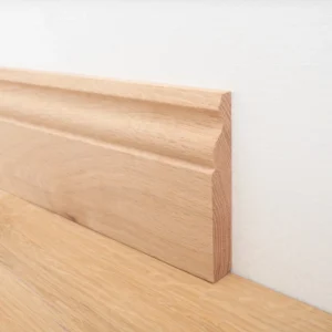 Wood Flooring Kent Real Wood Flooring Skirting Unfinished Oak 120 x 20 x 2400mm