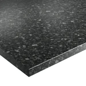 Wilsonart Laminate Worktops Black Slate Postformed Worktop 3000 x 600 x 38mm