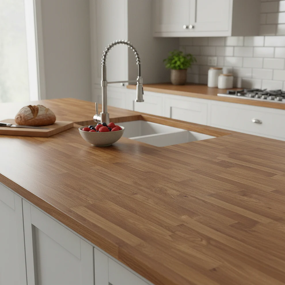 Wilsonart Laminate Worktops Colmar Oak Square Edge Worktop 3000 x 600 x 38mm