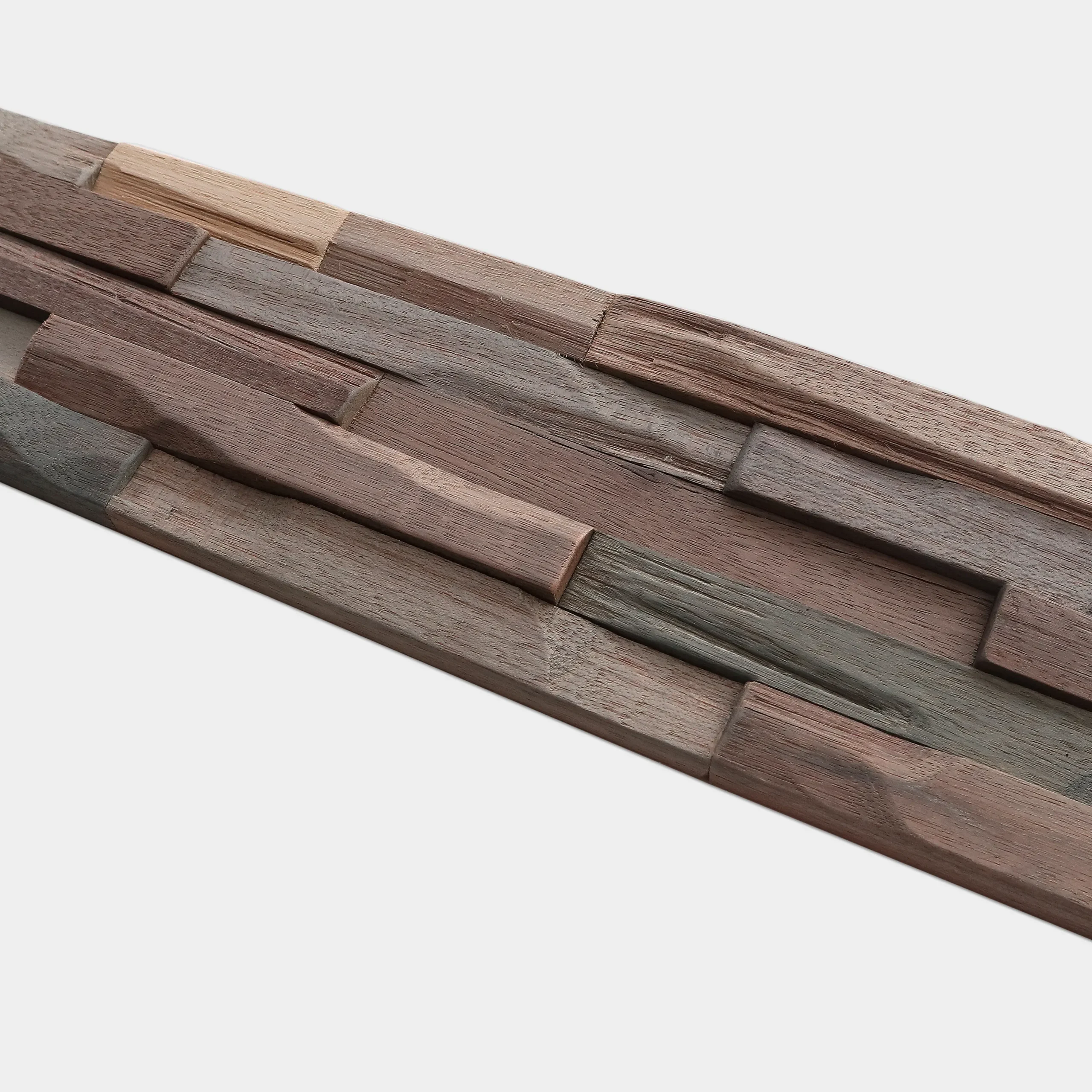 Tuscan 3D Wall Panel Rustic Dark Brown - Image 4