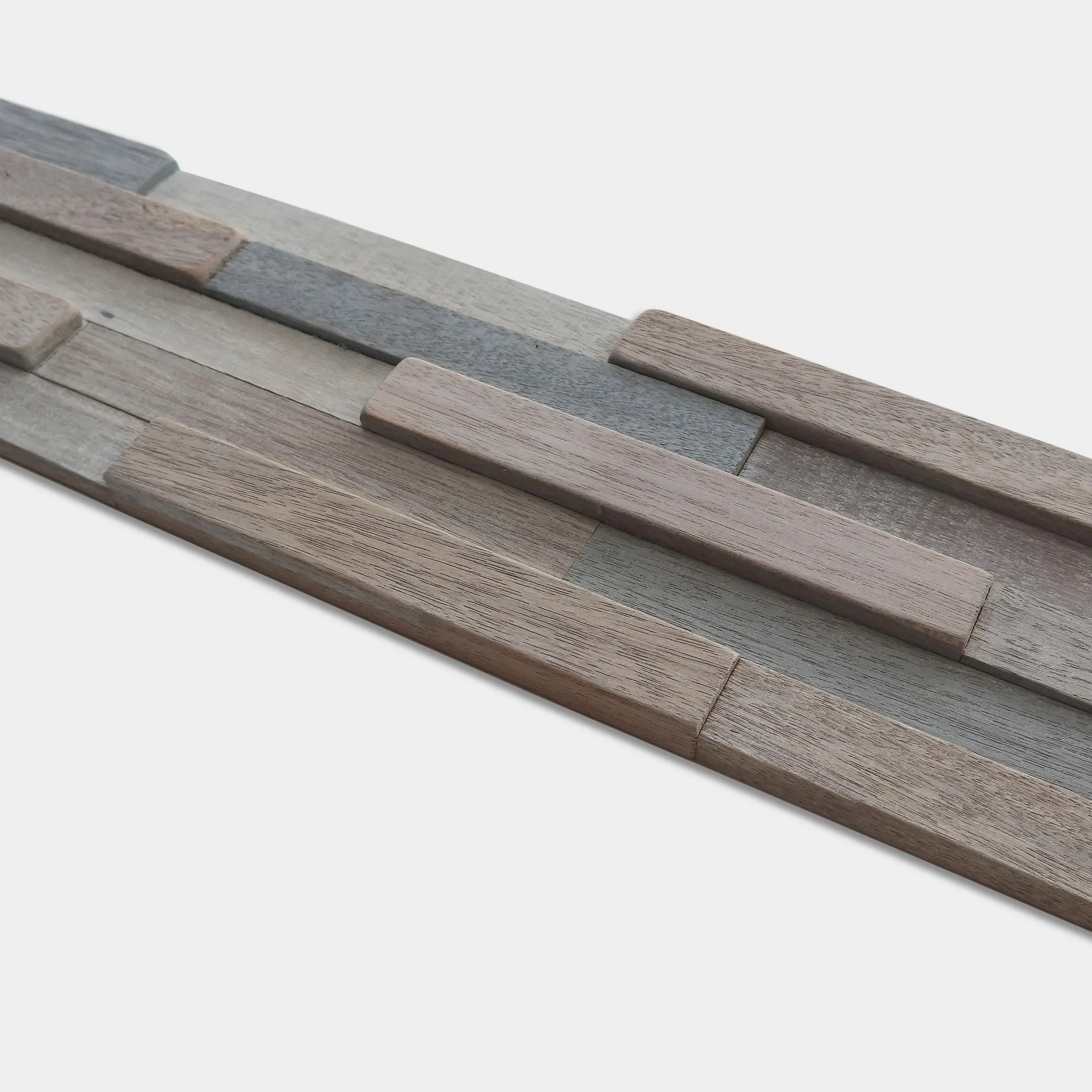 Tuscan 3D Wall Panel Smooth Silver Grey - Image 4