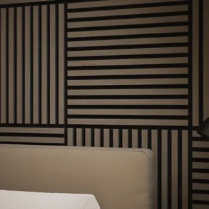 Tuscan Acoustic Wall Tile Smoked Grey