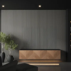 Tuscan Acoustic Wall Panel Misty Grey