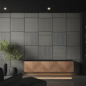 Tuscan Acoustic Wall Tile Misty Grey