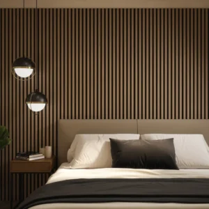 Tuscan Acoustic Wall Panel Natural Oak