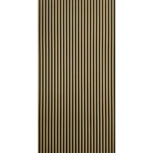 Tuscan Acoustic Wall Panel Smoked Oak