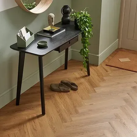 Woodpecker Weymouth 6mm Rigid Core LVT Floor Millhouse Oak Herringbone
