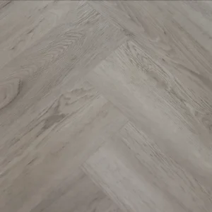 Woodpecker Weymouth 6mm Rigid Core LVT Floor Seamist Oak Herringbone