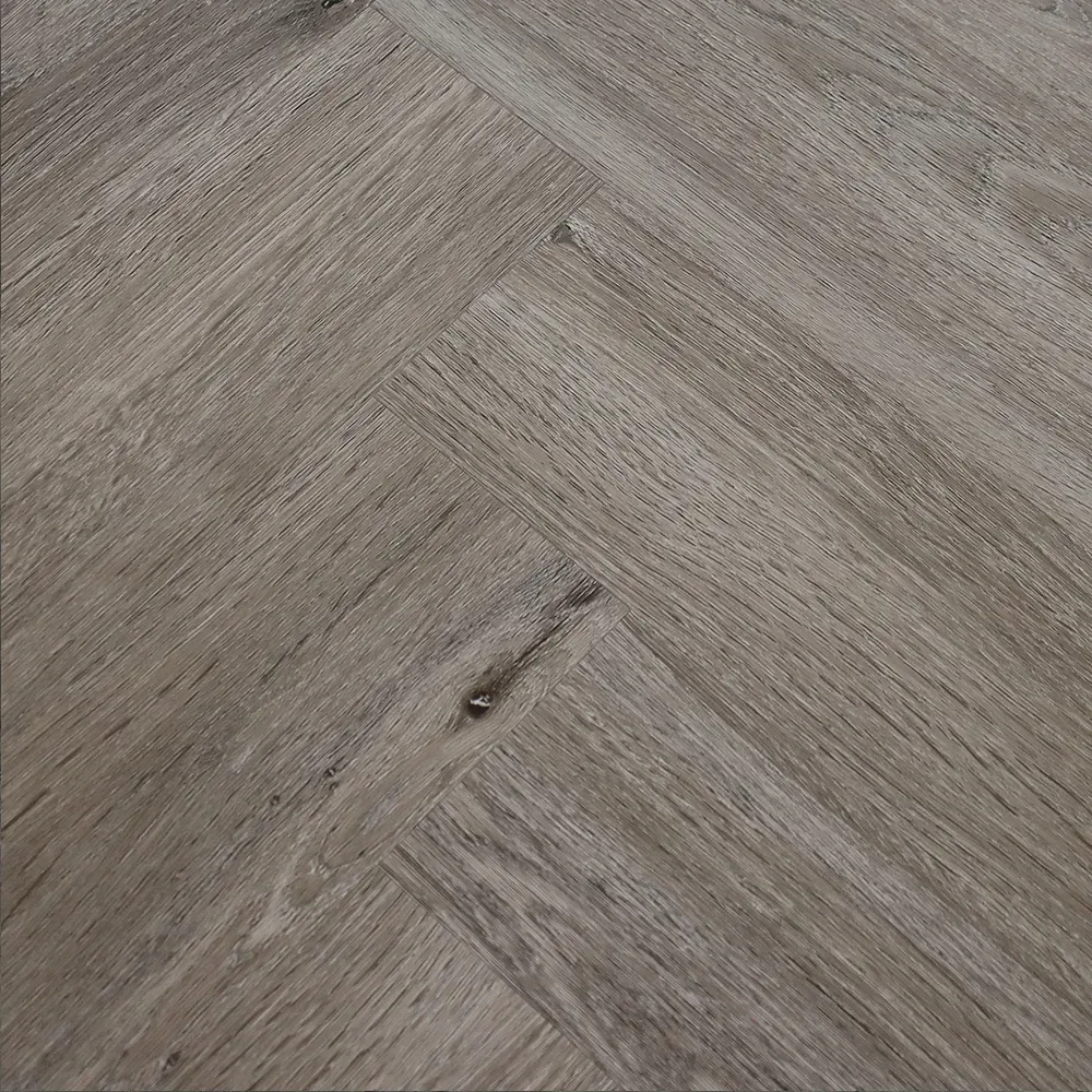 Woodpecker Weymouth 6mm Rigid Core LVT Floor Shorewood Oak Herringbone - Image 2