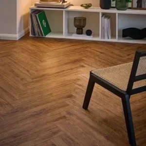 Woodpecker Weymouth 6mm Rigid Core LVT Floor Vine Oak Herringbone