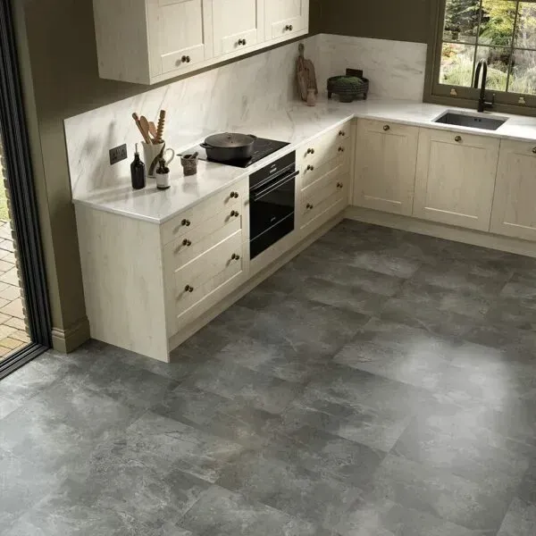 Woodpecker Whitby 6mm Rigid Core LVT Floor Rimefrost Tile