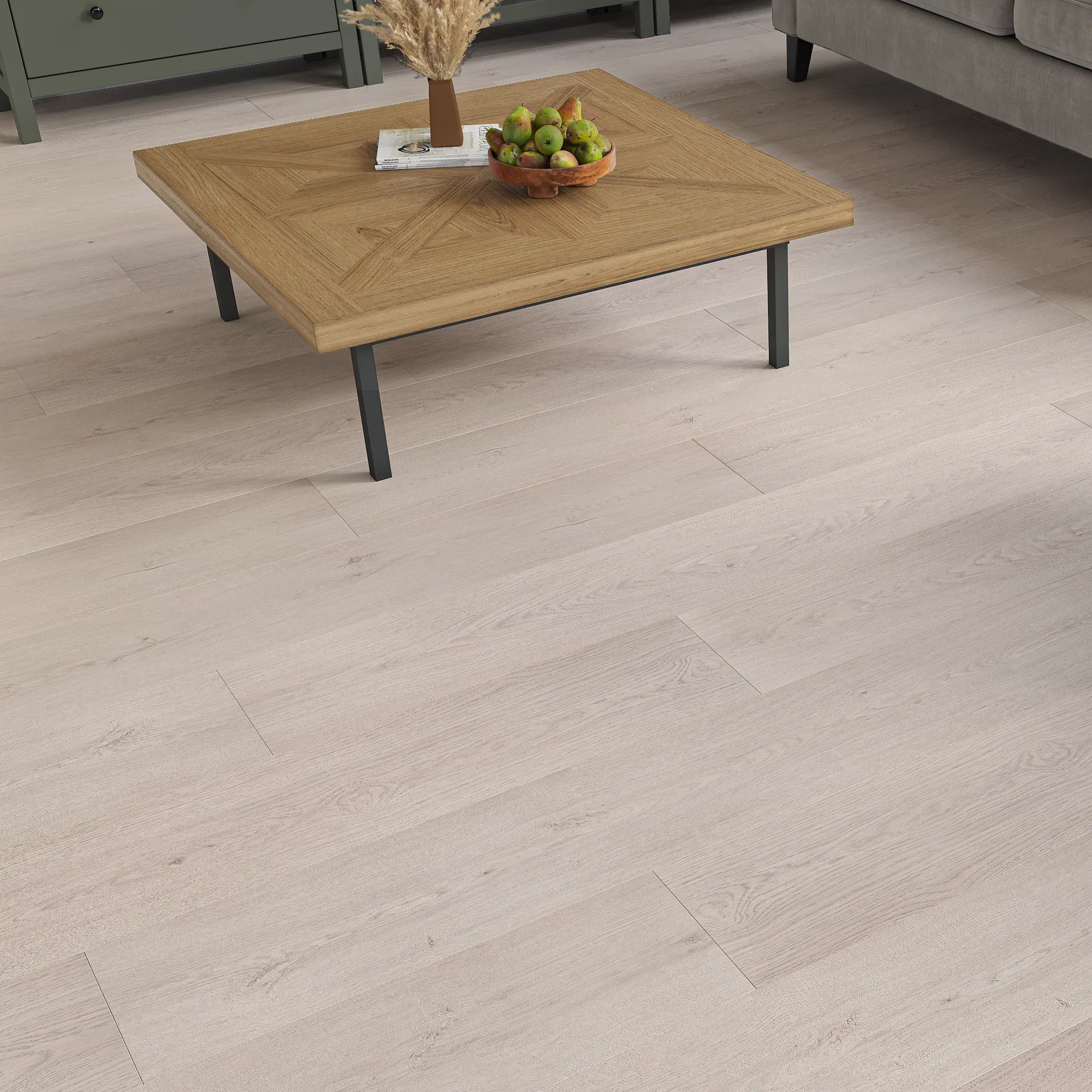 Wood Flooring Kent High Weald 12mm Laminate Flooring Pearl Oak - Image 3