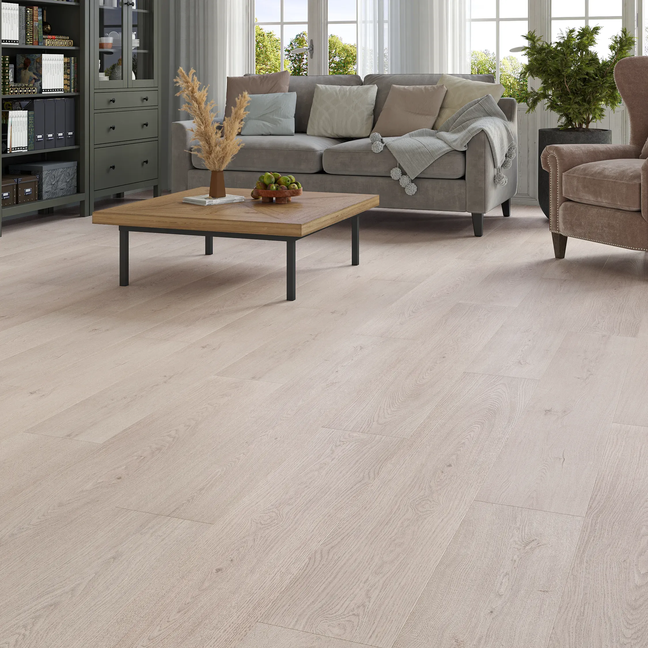 Wood Flooring Kent High Weald 12mm Laminate Flooring Pearl Oak