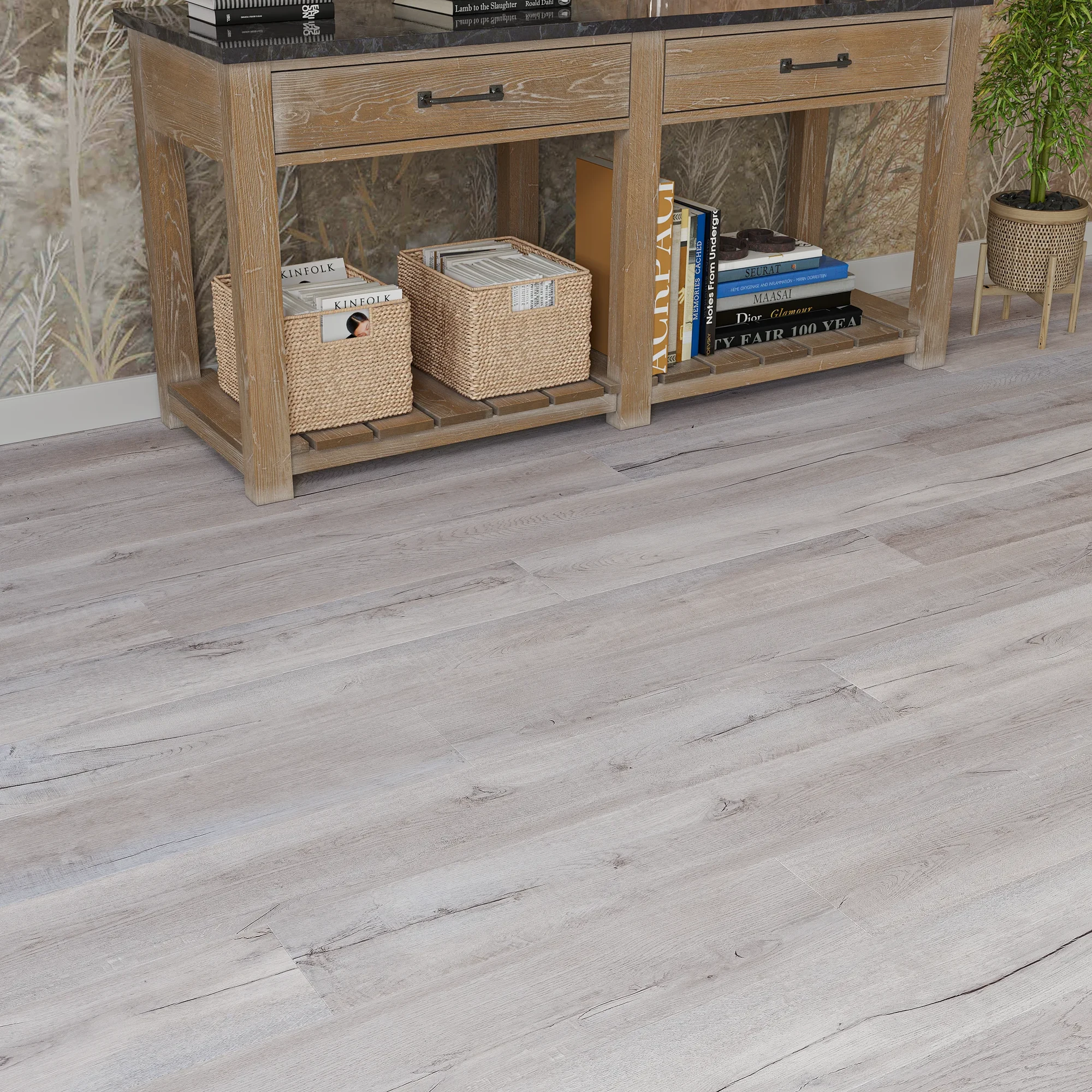 Wood Flooring Kent Seven Sisters Frost Oak 8mm Luxury Vinyl Flooring